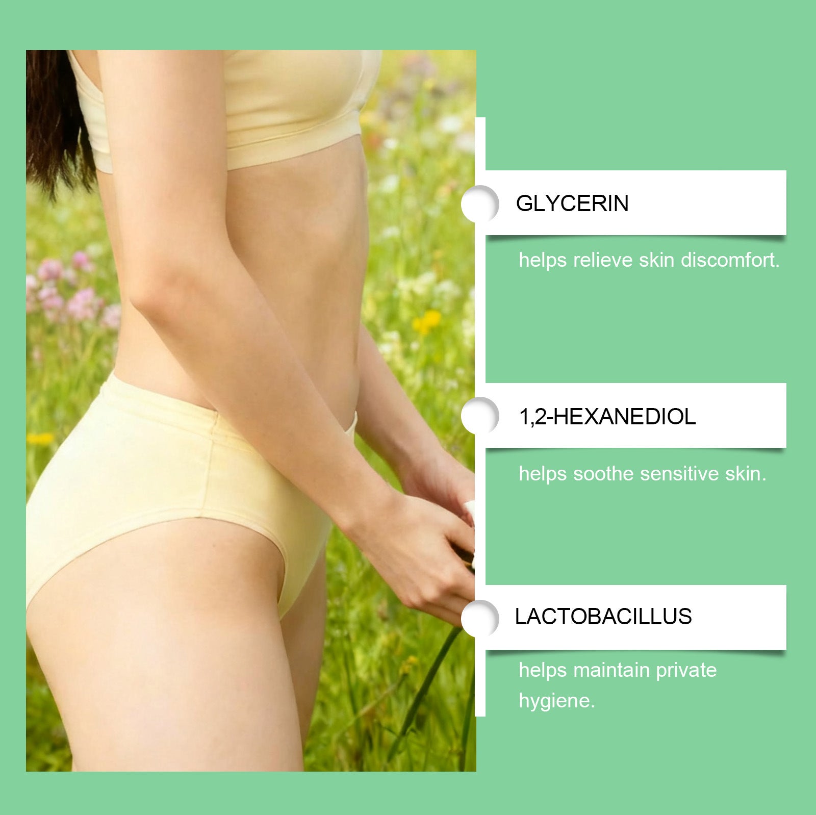 Mild Formula Comfortable Body Care Mousse For Women